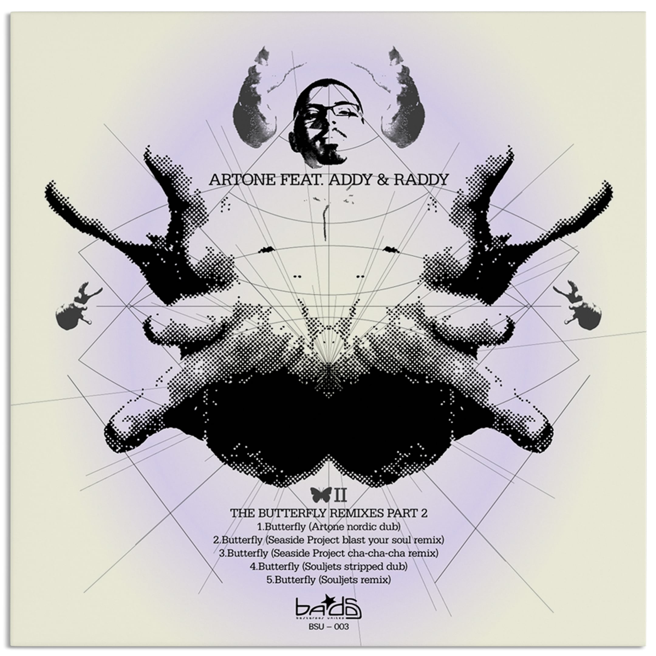 Artone feat. Addy & Raddy - The butterfly Remixes pt.2 Album Artwork