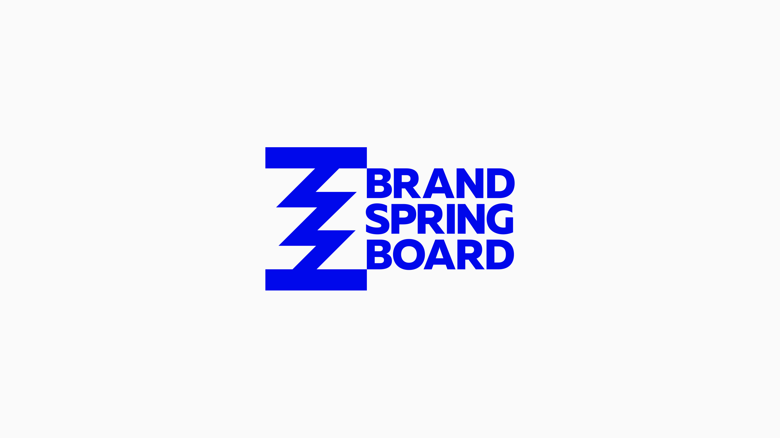 Brand Springboard Logo on dark background