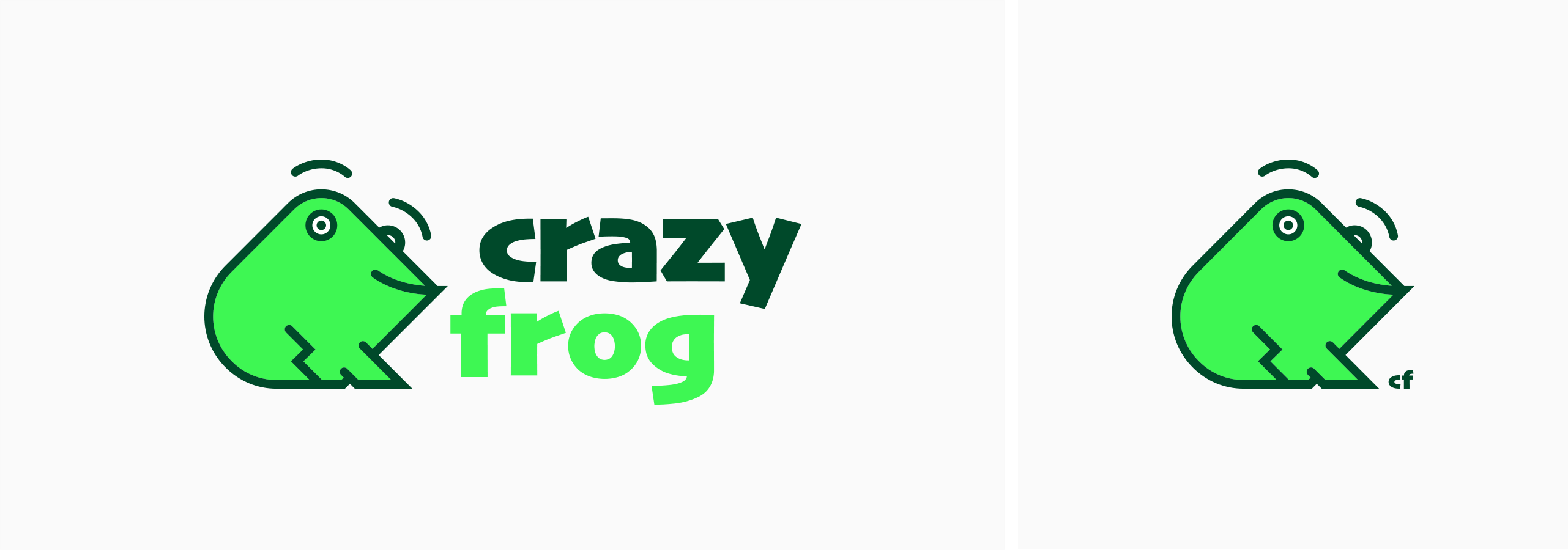 Crazy Frog Logo and Icon